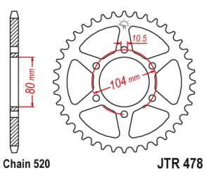 CORONA JT ZX-6R NINJA 07/23 Z750 05/12 43D BLACK