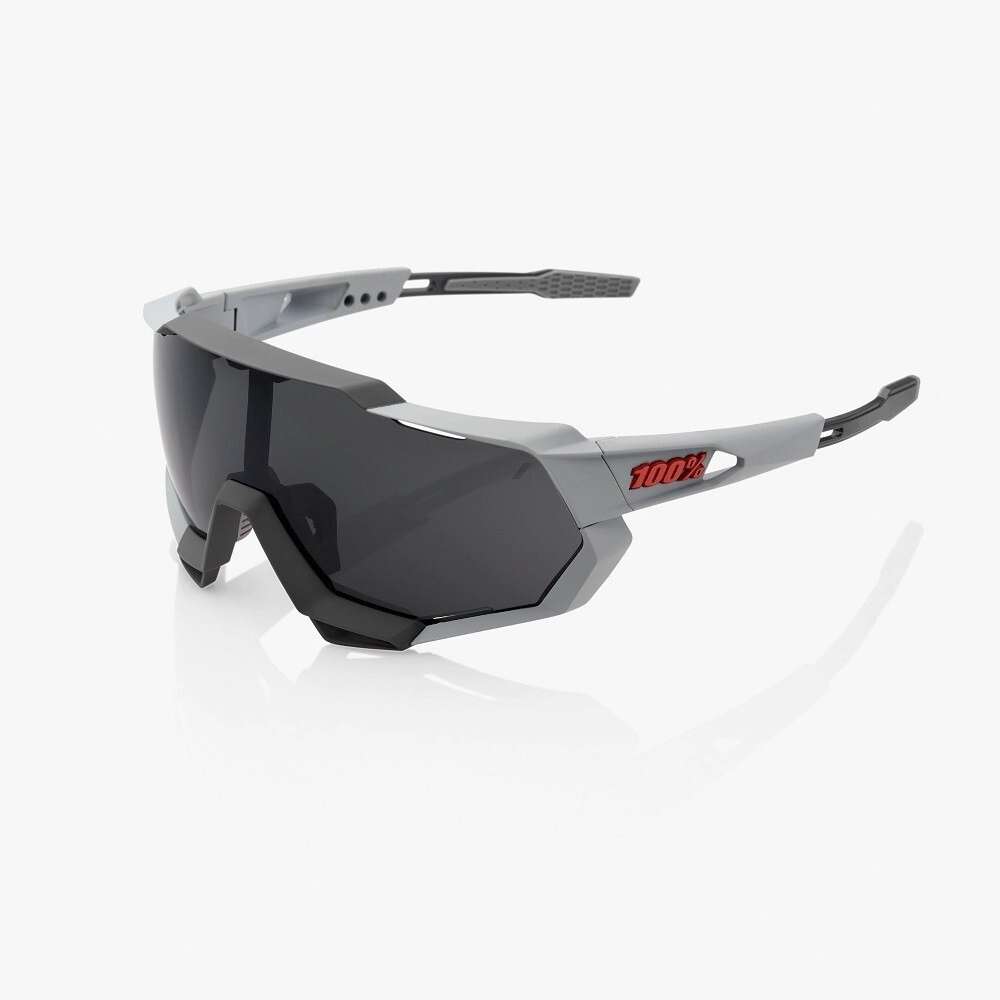 SPEEDTRAP - Soft Tact Stone Grey - Smoke Lens