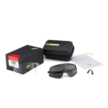 LENTES GLENDALE - Soft Tact Washed Out Neon Yellow - Smoke Lens