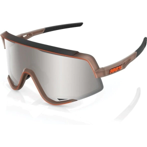 LENTES GLENDALE - Matte Translucent Brown Fade - HiPER Silver Mirror Lens