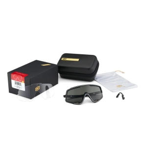 LENTES GLENDALE - Matte Translucent Brown Fade - HiPER Silver Mirror Lens