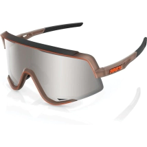 LENTES GLENDALE - Matte Translucent Brown Fade - HiPER Silver Mirror Lens