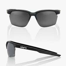 LENTES SPORTCOUPE - Soft Tact Black - Smoke Lens