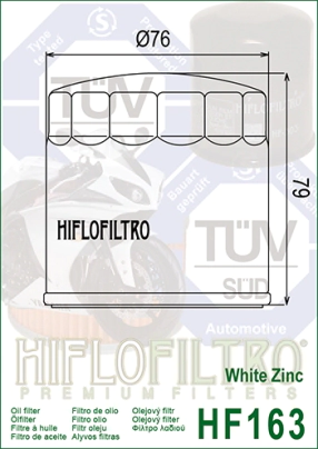 FILTRO ACEITE HIFLO BMW K75/85/100/1100/1200 85/05