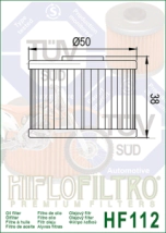 FILTRO ACEITE HIFLO XR250/400 KXF450 TRX200/250/ TORNADO 23
