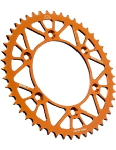 CORONA JT ALU KTM HUSQ GAS GAS SX/XC 15/23 51D ALUMINIO NARANJA