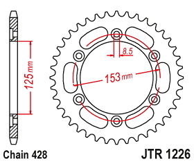 CORONA JT HONDA XR150 49D
