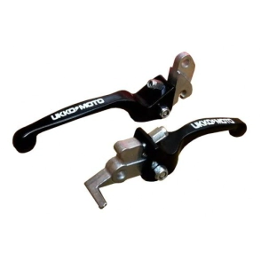 PALANCAS REBATIBLES NEGRAS HONDA CRF 150/230 UKKO