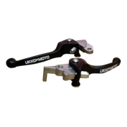 PALANCAS REBATIBLES NEGRAS HONDA CRF 150/230 UKKO
