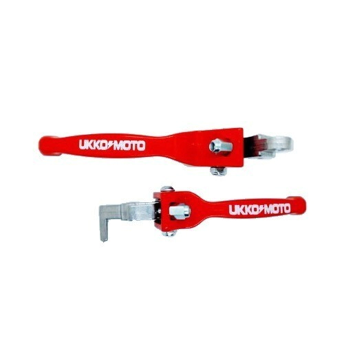 PALANCAS REBATIBLES ROJAS HONDA CRF 150/230 UKKO