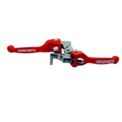 PALANCAS REBATIBLES ROJAS HONDA CRF 150/230 UKKO