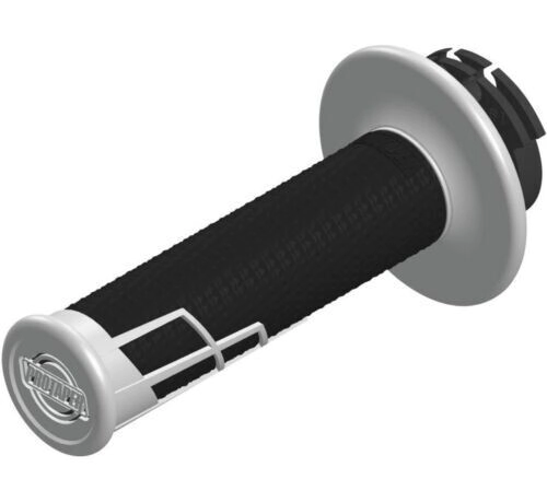 PU�OS PROTAPER CLAMP-ON 1/2 WAFFLE WHITE/BLK  2/4 TIEMPOS