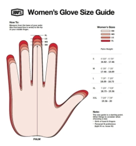 RIDECAMP Women's Guante Mujer Brick