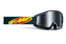 FMF POWERCORE YOUTH Goggle Core Black - Mirror Silver Lens - STRATA YOUTH