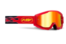 FMF POWERCORE YOUTH Goggle Flame Red + 2 Micas Free