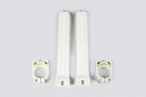 CUBRE BARRALES KX 125/250/500 91/93 UFO BLANCO