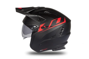 SHERATAN NEGRO Y ROJO MATE UFO JET