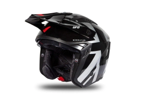 SHERATAN NEGRO, GRIS Y ROJO BRILLANTE UFO JET