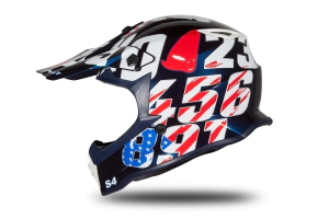 UFO KIDS MOTOCROSS NUMEROS AZUL BRILLANTE