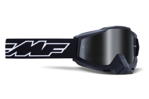 FMF POWERBOMB Goggle Rocket Black Mirror Silver + 2 Micas Surtida Free