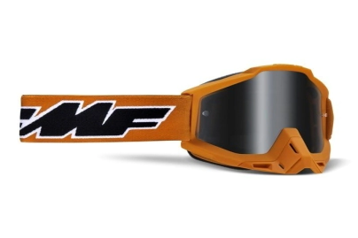 FMF POWERBOMB Goggle Rocket Orange - Mirror Silver Lens - ACCURI