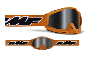 FMF POWERBOMB Goggle Rocket Orange Mirror Silver + 2 Micas Surtida Free