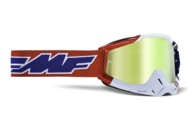 FMF POWERBOMB Goggle US of A - Mirror True Gold Lens - ACCURI