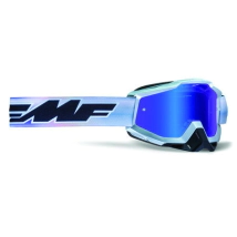 FMF POWERBOMB Goggle Afterburn Mirror Blue + 2 Micas Surtida Free
