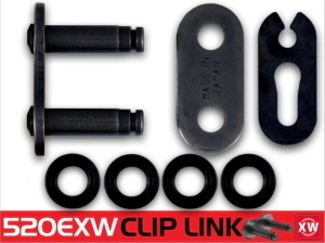 CADENA RK 520EXWx120 ATV/RALLY PREMIUM XW-RING CLIP