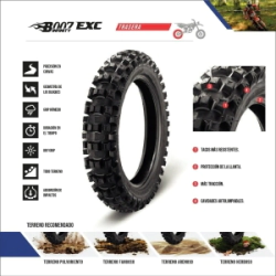 BORILLI Trasera Enduro Cross Country 100/90-17 EXC