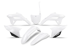 KIT PLASTICOS CRF 250R 22/24 CRF 450R 21/24 UFO BLANCO