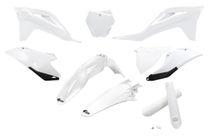 KIT PLASTICOS FULL GAS GAS MC/EX/F 21/23 BLANCO UFO