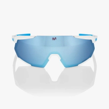 LENTES RACETRAP 3.0 - Movistar Team White - HiPER Blue Multilayer Mirror Lens