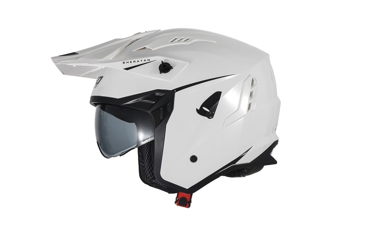 SHERATAN CROSS JET HELMET BLANCO L
