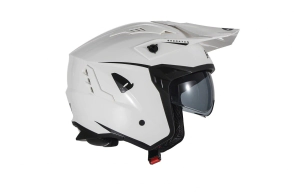 SHERATAN CROSS JET HELMET BLANCO