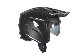 SHERATAN CROSS JET HELMET NEGRO