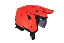 SHERATAN CROSS JET HELMET NARANJA NEON