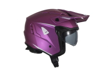 SHERATAN CROSS JET HELMET FUXIA