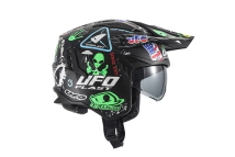 SHERATAN CROSS JET HELMET UFO FAN