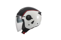 SPIRIT JET HELMET BLANCO Y NEGRO