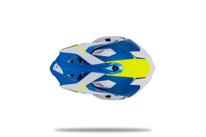INTREPID BLANCO AZUL AMARILLO UFO MOTOCROSS