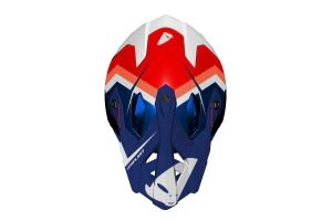 INTREPID ROJO AZUL BLANCO UFO MOTOCROSS