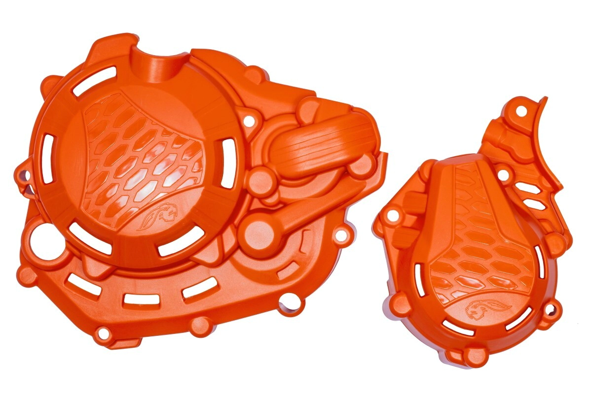 TAPA MOTOR EMBRAGUE 450 KTM/HUSQ MX 16/22 GASGAS MC/EC 20/23 NARANJAAMX
