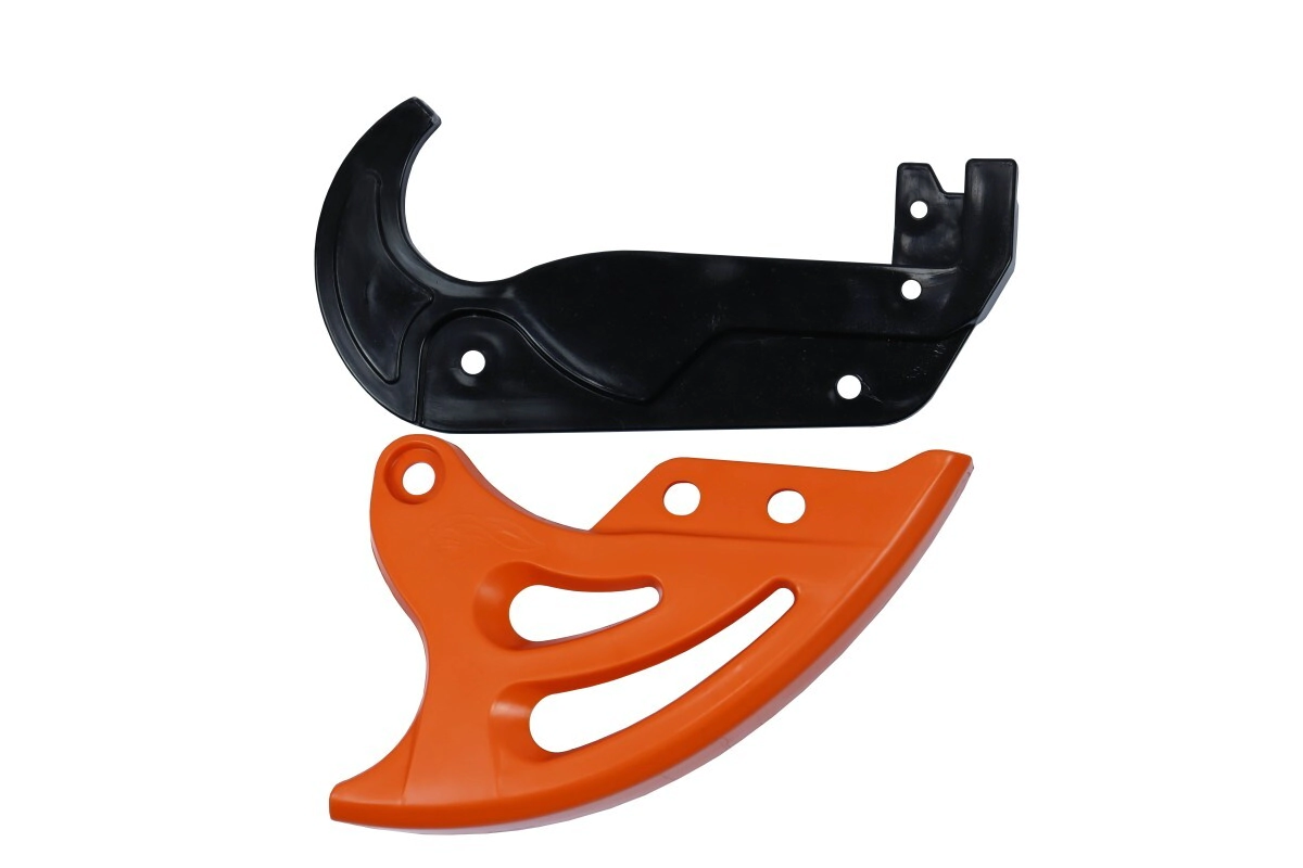 CUBRE DISCO TRAS KTM/HUSQ 08/24 GAS 21/24 HUSAB 08/12 MXF 18/24  NARANJA AMX