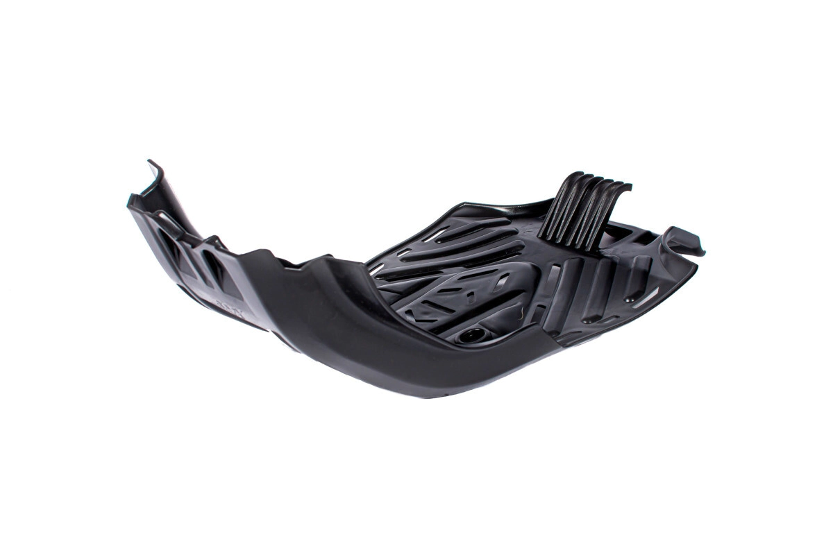 CUBRE CARTER CRF250F NEGRO C/ BIELETA AMX