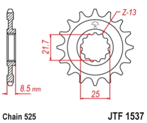 PI�ON JT VERSYS 1000 12/22 Z900 17/22 Z1000 07/20 17D