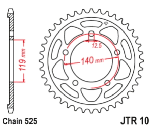 CORONA JT S1000 R/RR/XR 19/22 45D