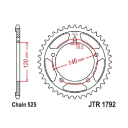 CORONA JT DL 650 V STROM 04/22 47D