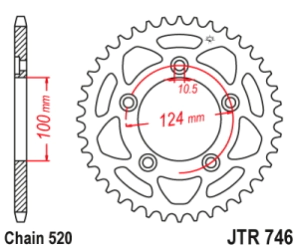 CORONA JT DUCATI SCRAM 800 15/22 MONSTER 797 821 14/20 46D