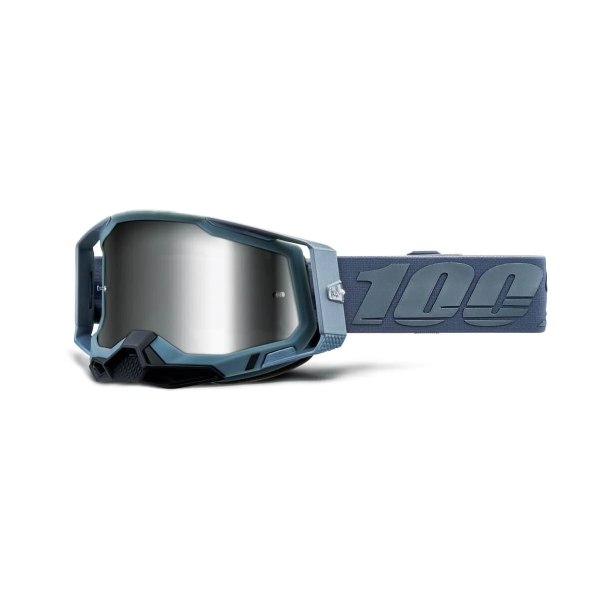 RACECRAFT 2 Goggle Battleship - Mirror Silver Lens